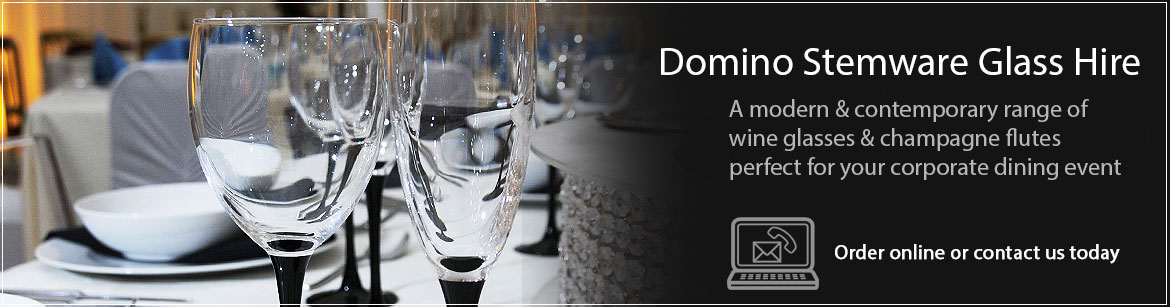 Hire Domino Wine Glasses & Champagne Glasses