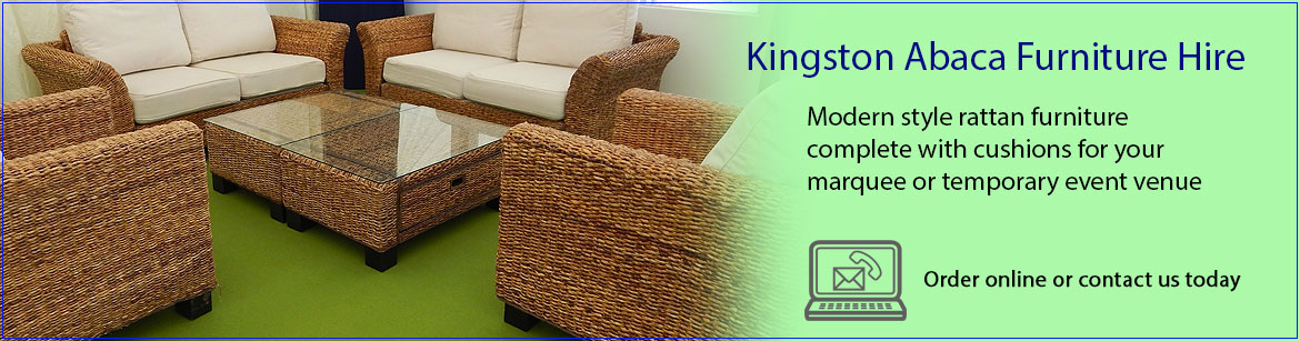 Hire Kingston Abaca Rattan Furniture