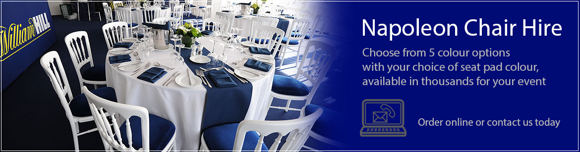Hire Napoleon Banqueting Chairs