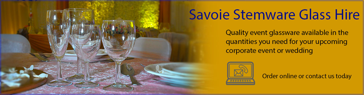 Hire Savoie Wine & Champagne Glasses