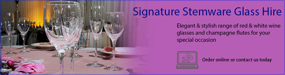 Hire Signature Range Glassware
