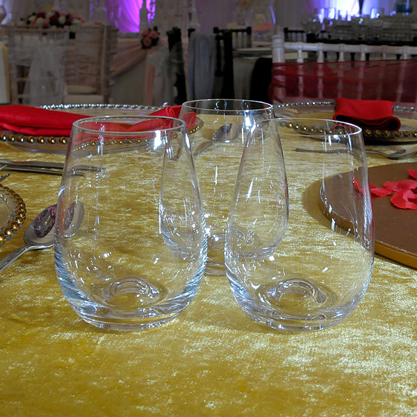 Stemless Wine Glass Hire Bristol